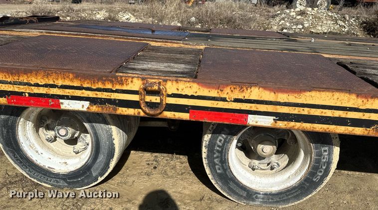 image for item DV0740 1991 Interstate  equipment trailer