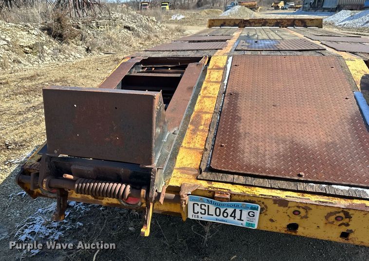 image for item DV0740 1991 Interstate  equipment trailer