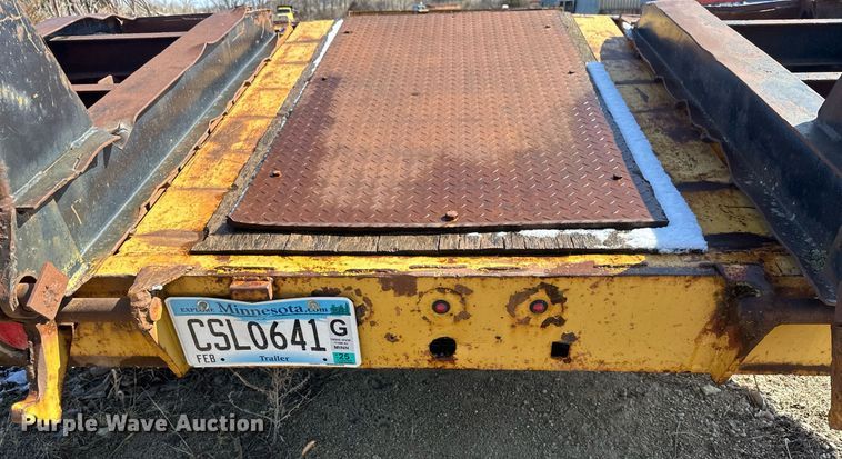 image for item DV0740 1991 Interstate  equipment trailer