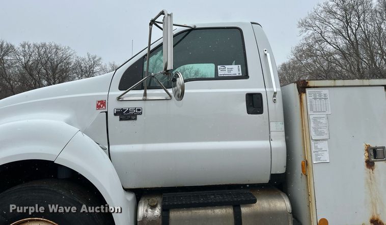 image for item DV0744 2010 Ford  F750 Super Duty XL utility / service truck