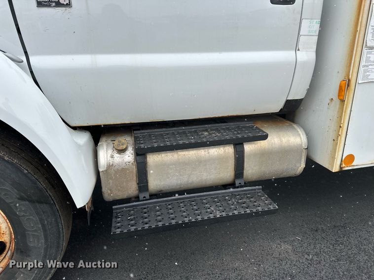 image for item DV0744 2010 Ford  F750 Super Duty XL utility / service truck