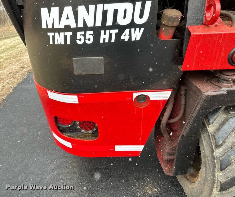 image for item DV0745 2016 Manitou TMT 55 HT 4W forklift