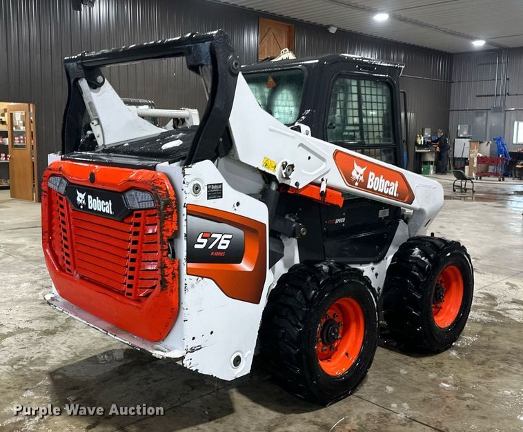 image for item DV0747 2022 Bobcat  S76 skid steer loader