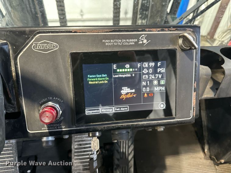 image for item DV0748 2017 Taylor X160 forklift