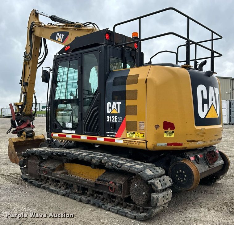 image for item DV1880 2014 Caterpillar 312EL RX excavator