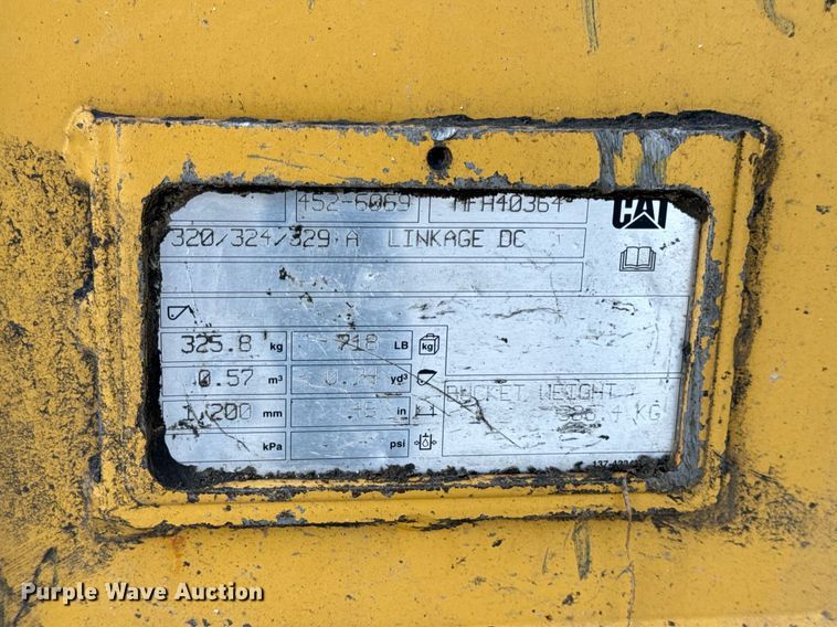 image for item DV1880 2014 Caterpillar 312EL RX excavator