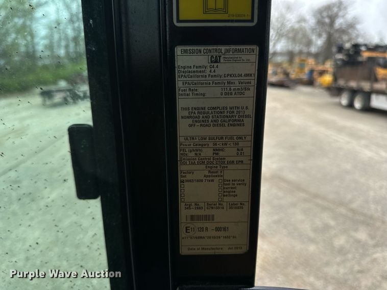 image for item DV1880 2014 Caterpillar 312EL RX excavator