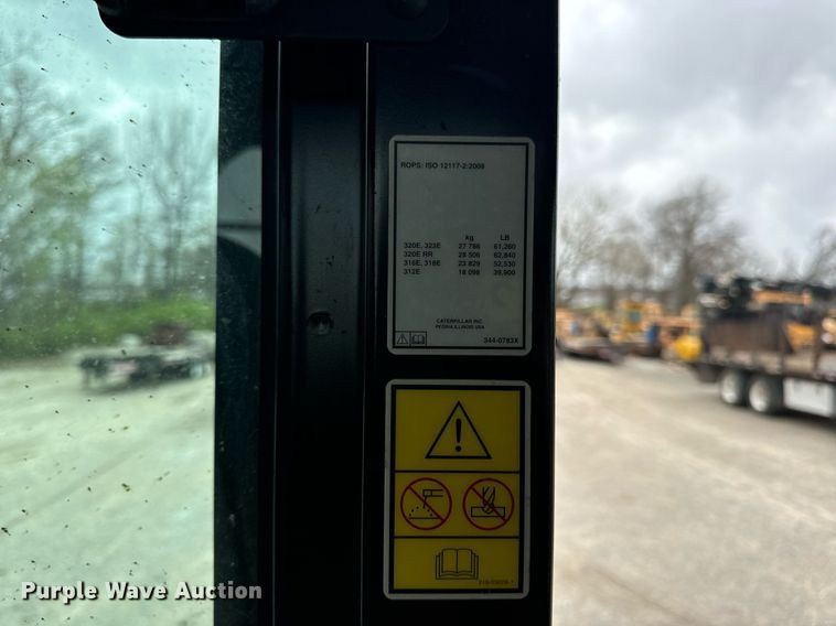 image for item DV1880 2014 Caterpillar 312EL RX excavator