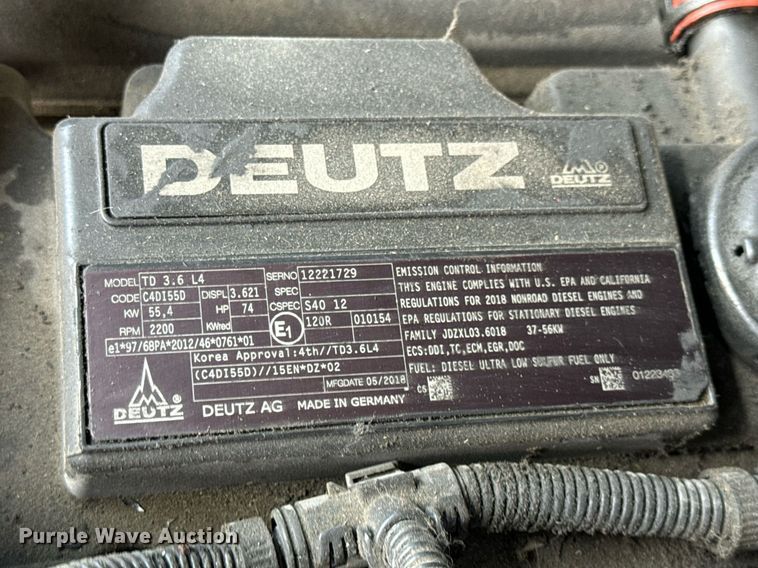 image for item DV1894 Clark C40D forklift