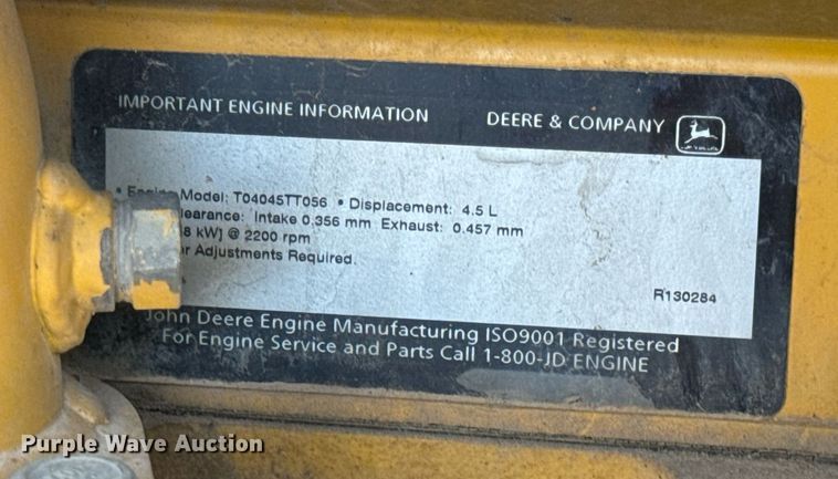 image for item DV1899 1997 John Deere 310E backhoe