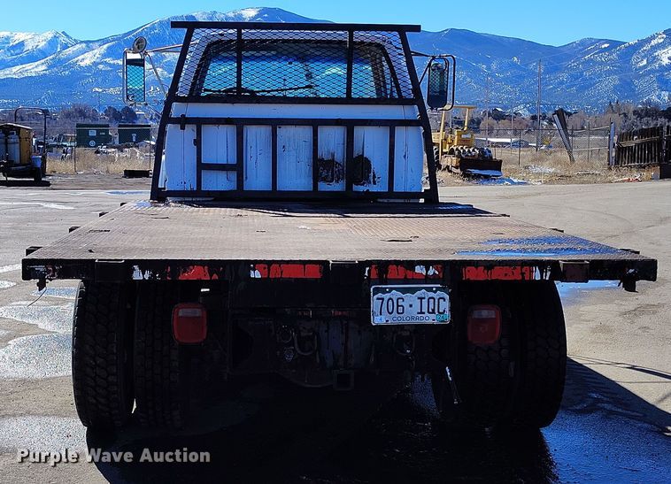 image for item DV6713 1995 Chevrolet Kodiak C5500 flatbed truck