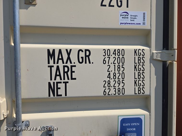 image for item DW8696 2019 FG-20D-00040 storage container