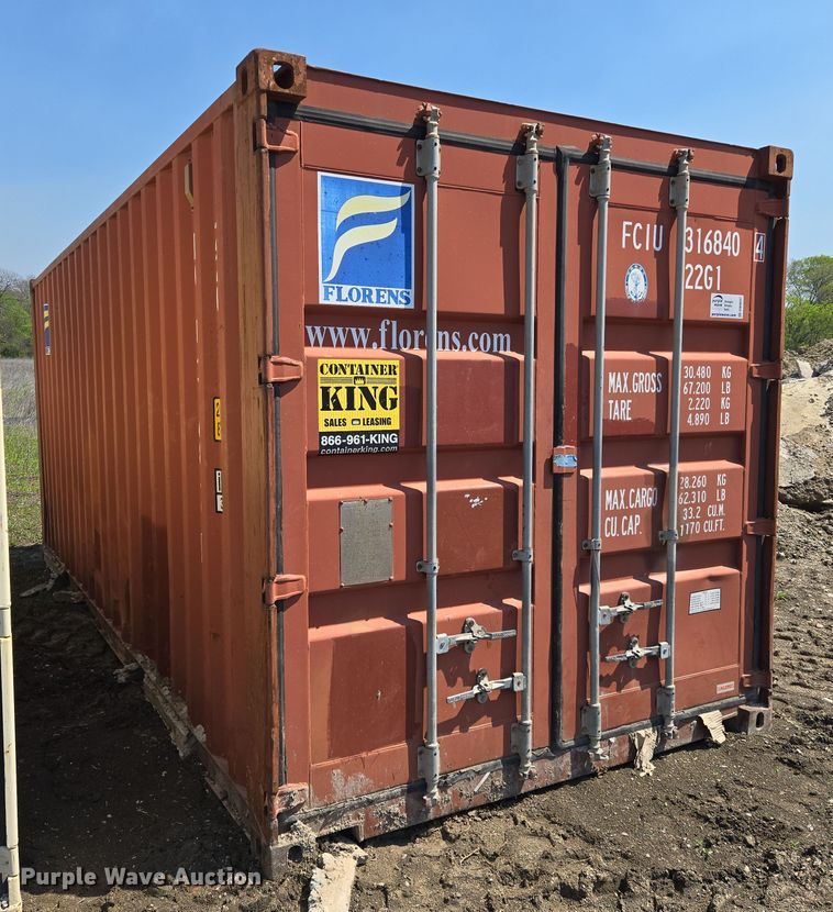 image for item DW8697 2007 Tianjin Pacific Container Company TMC1CC2004 storage container