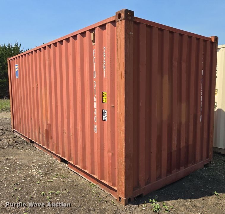 image for item DW8697 2007 Tianjin Pacific Container Company TMC1CC2004 storage container