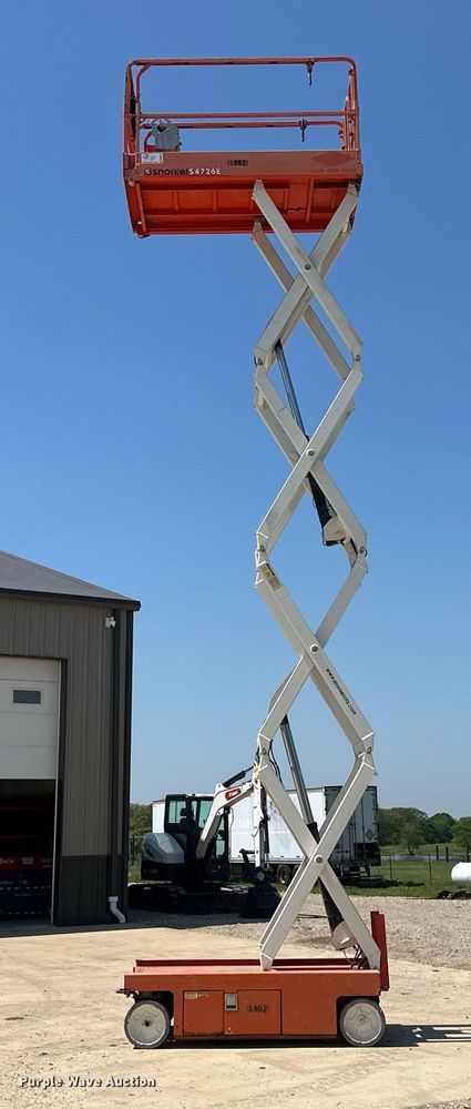 image for item DW8702 2015 Snorkel S4726E scissor lift