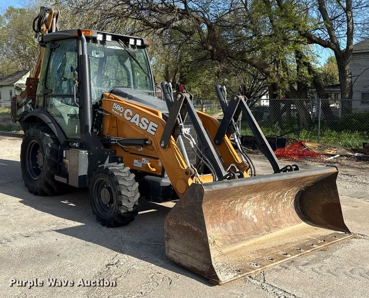 image for item DY8007 2019 Case 580 Super N backhoe