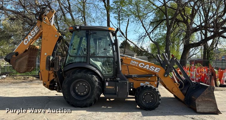 image for item DY8007 2019 Case 580 Super N backhoe