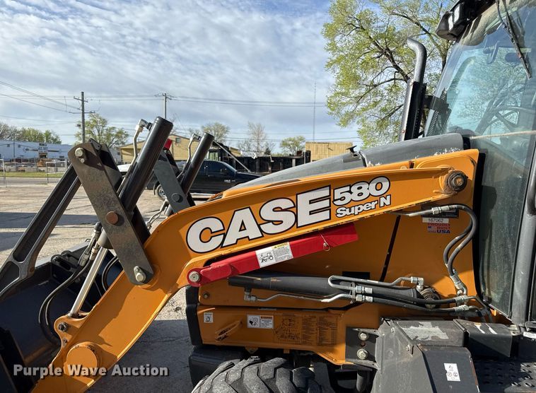 image for item DY8007 2019 Case 580 Super N backhoe