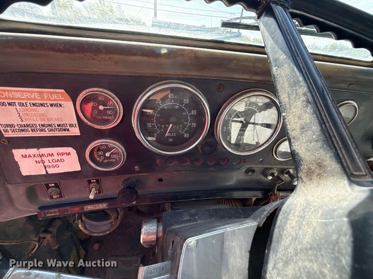 image for item DY8012 1984 GMC Brigadier dump truck