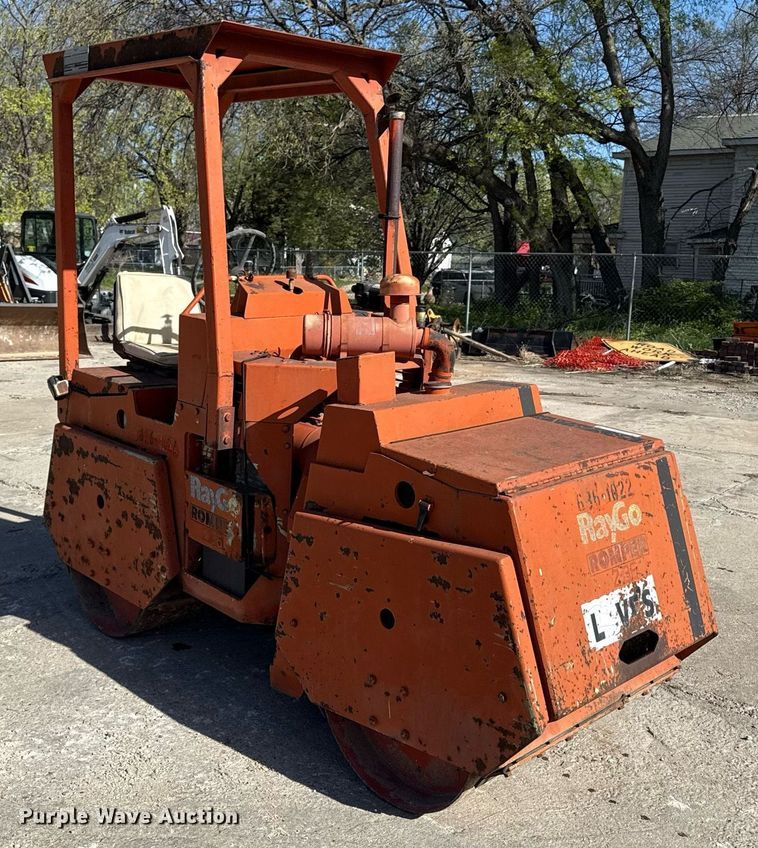 image for item DY8013 RayGo Romper 2-36 double drum vibratory roller