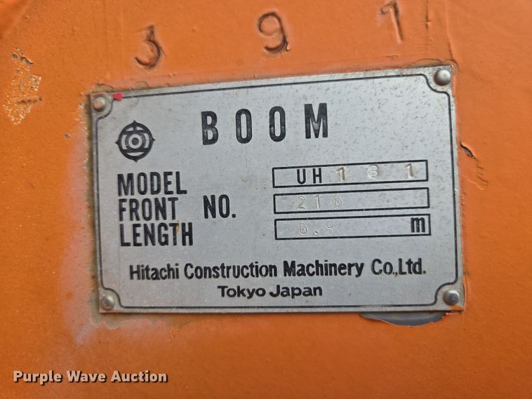 image for item EC0918 Hitachi UH-181 excavator