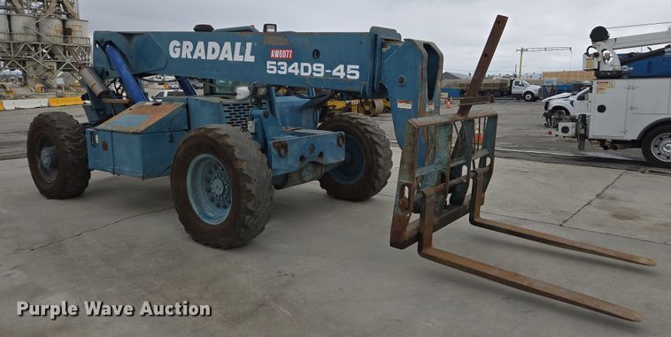 image for item EC0922 2000 Gradall 534D9-45 telehandler