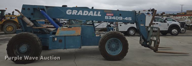 image for item EC0922 2000 Gradall 534D9-45 telehandler