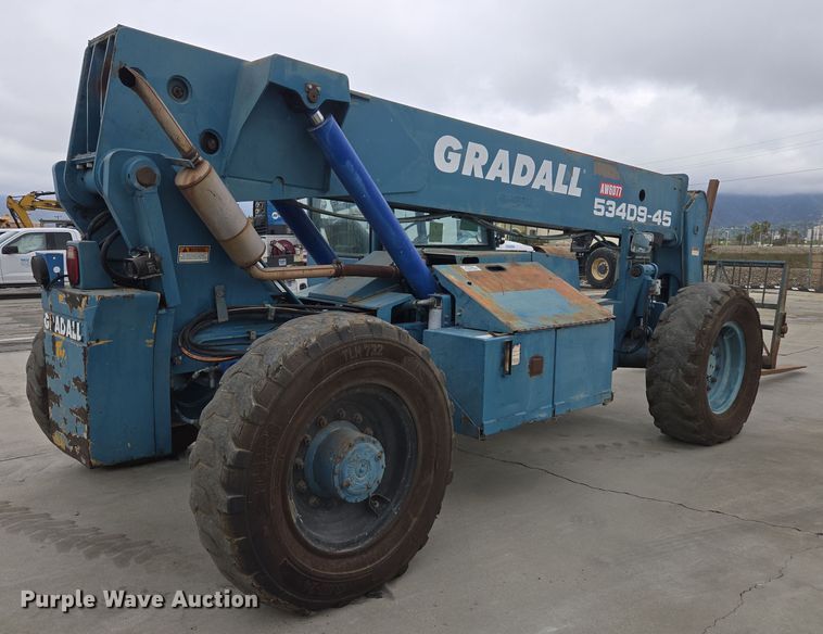 image for item EC0922 2000 Gradall 534D9-45 telehandler