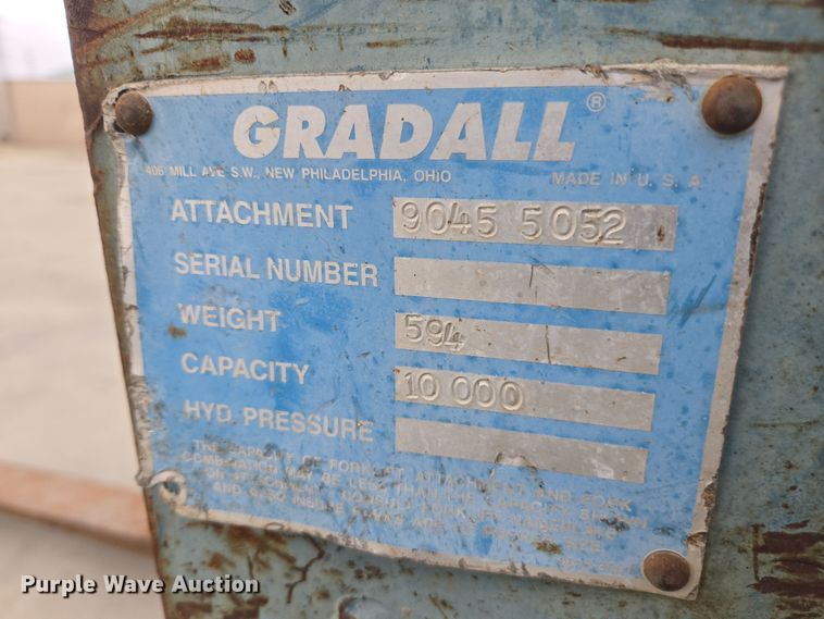 image for item EC0922 2000 Gradall 534D9-45 telehandler