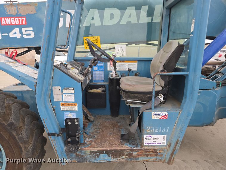 image for item EC0922 2000 Gradall 534D9-45 telehandler