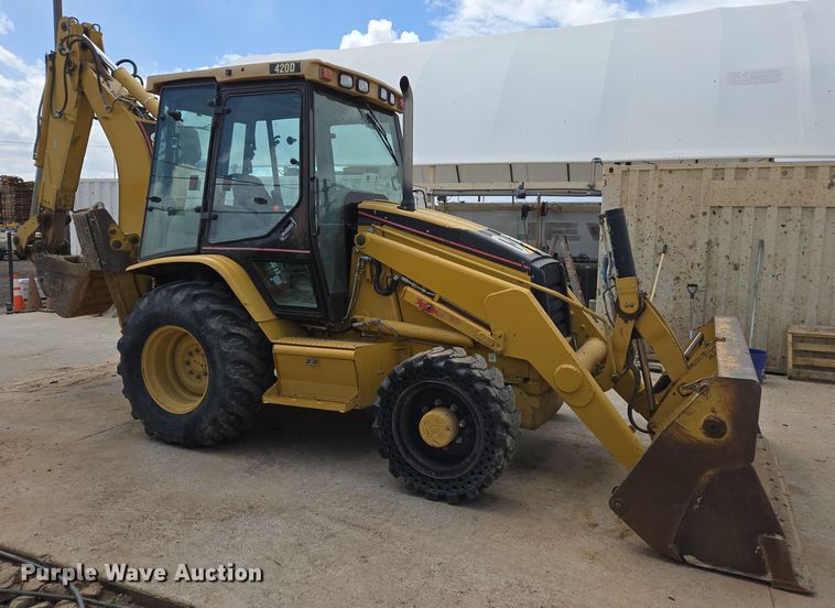 image for item EC0929 2004 Caterpillar 420D backhoe
