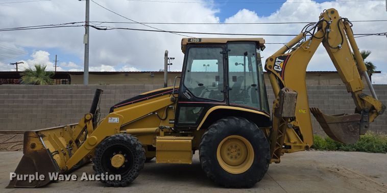 image for item EC0929 2004 Caterpillar 420D backhoe