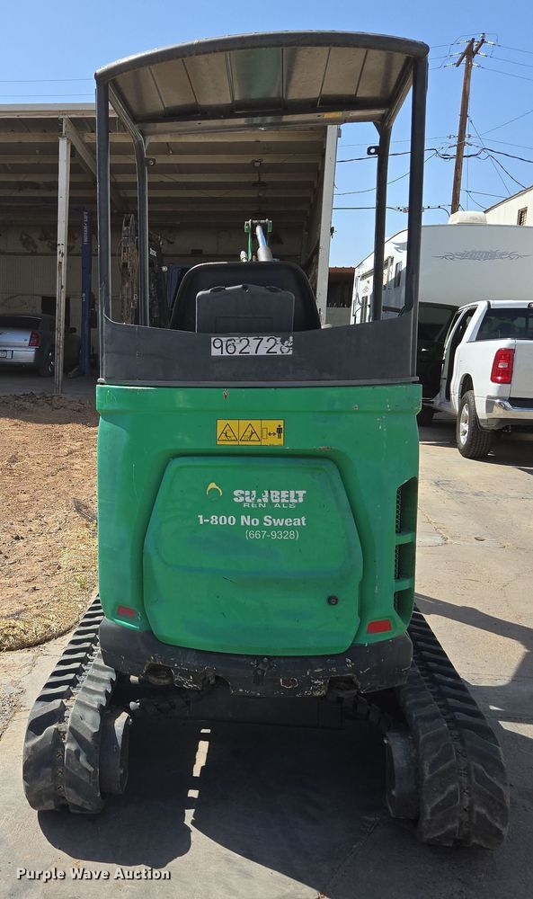 image for item EC0930 2017 Bobcat E20 mini excavator