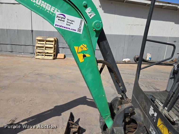 image for item EC0930 2017 Bobcat E20 mini excavator