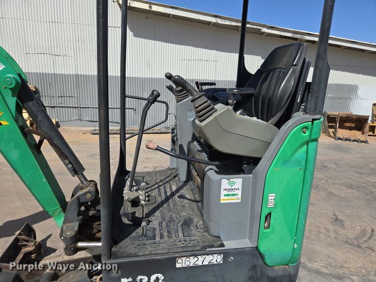 image for item EC0930 2017 Bobcat E20 mini excavator