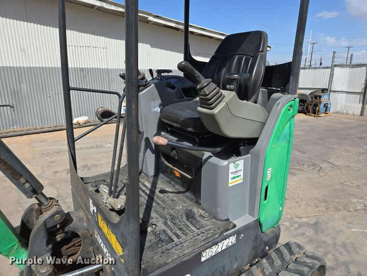 image for item EC0930 2017 Bobcat E20 mini excavator