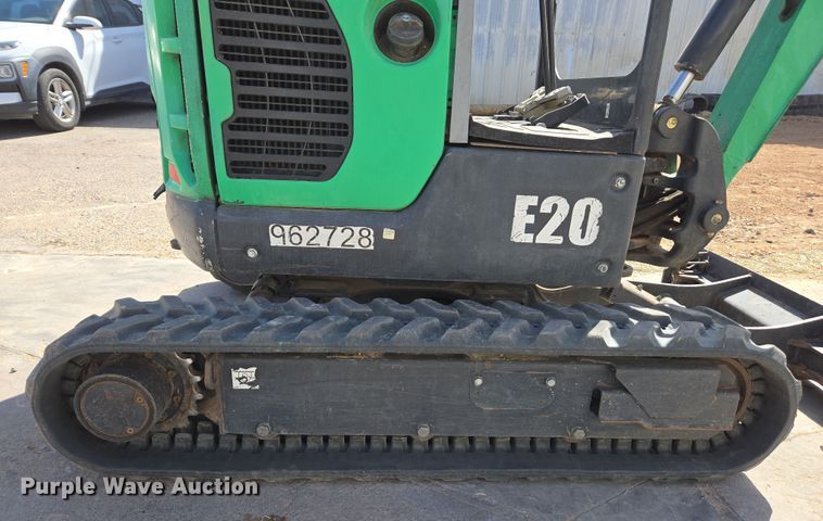 image for item EC0930 2017 Bobcat E20 mini excavator