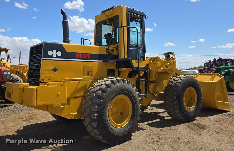 image for item EC0931 1990 Komatsu WA320-1 wheel loader