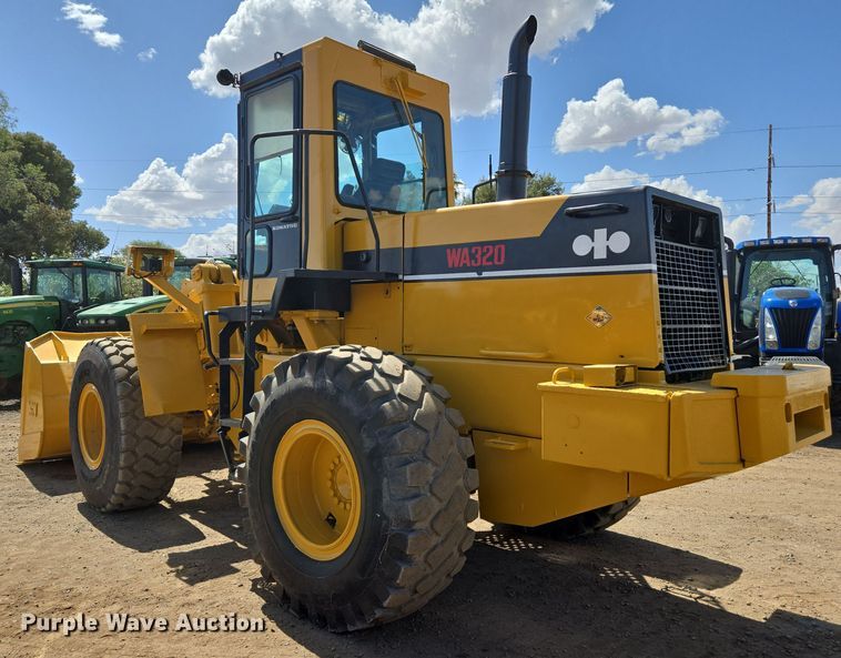 image for item EC0931 1990 Komatsu WA320-1 wheel loader