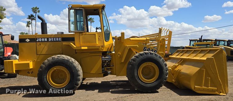 image for item EC0932 1995 John Deere 644G wheel loader