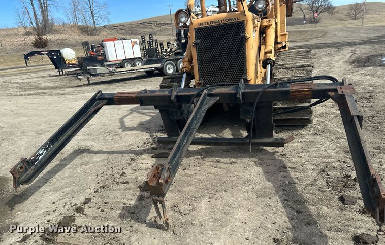 image for item EC2379 1971 International  TD15B cable plow