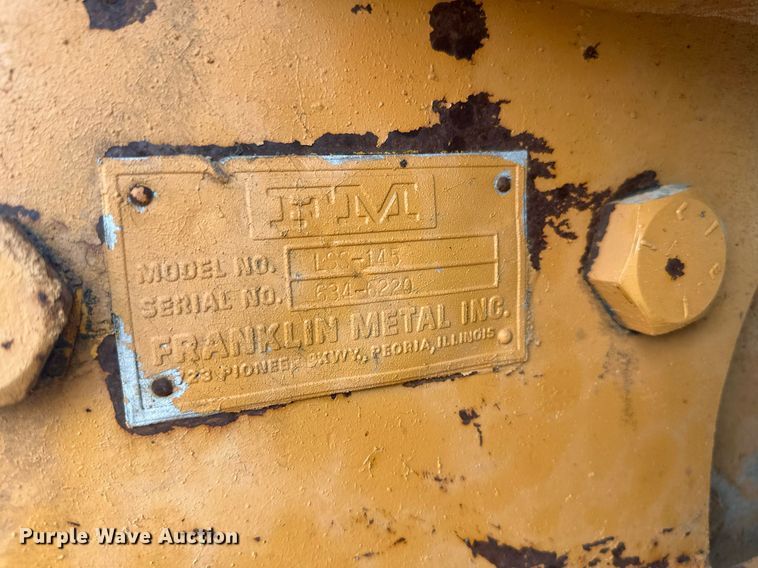 image for item EC2379 1971 International  TD15B cable plow