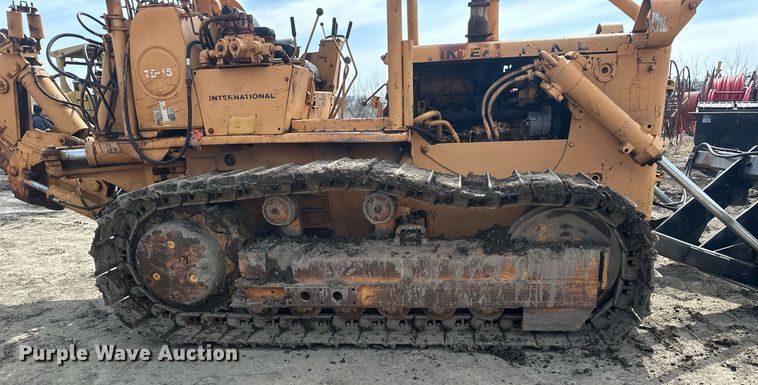 image for item EC2379 1971 International  TD15B cable plow