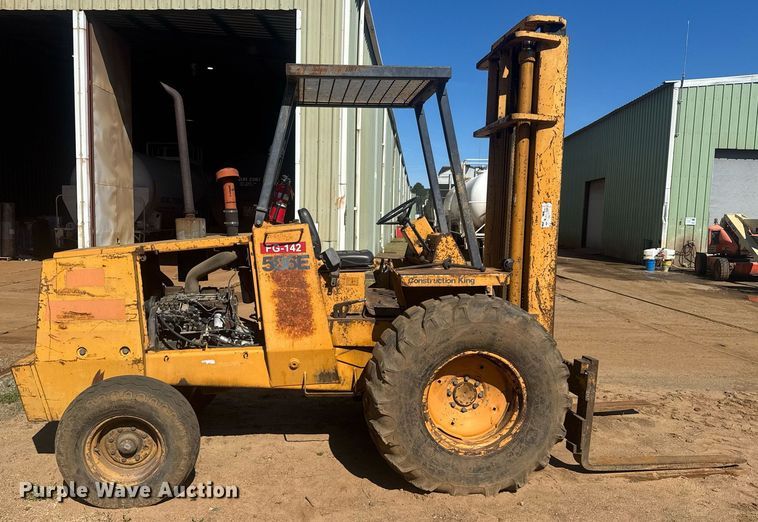 1998 Case 586E forklift in Fitzgerald, GA | Item EC3514 sold