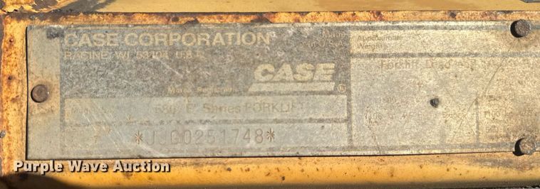 image for item EC3514 1998 Case 586E forklift