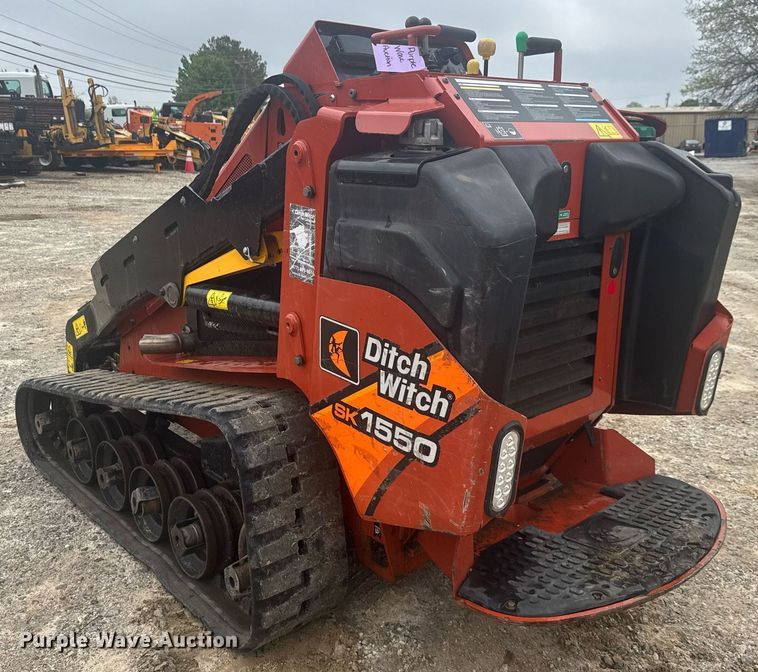 image for item EC3526 2021 Ditch Witch SK1550 compact utility loader