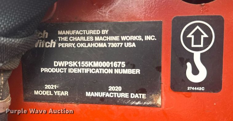 image for item EC3526 2021 Ditch Witch SK1550 compact utility loader