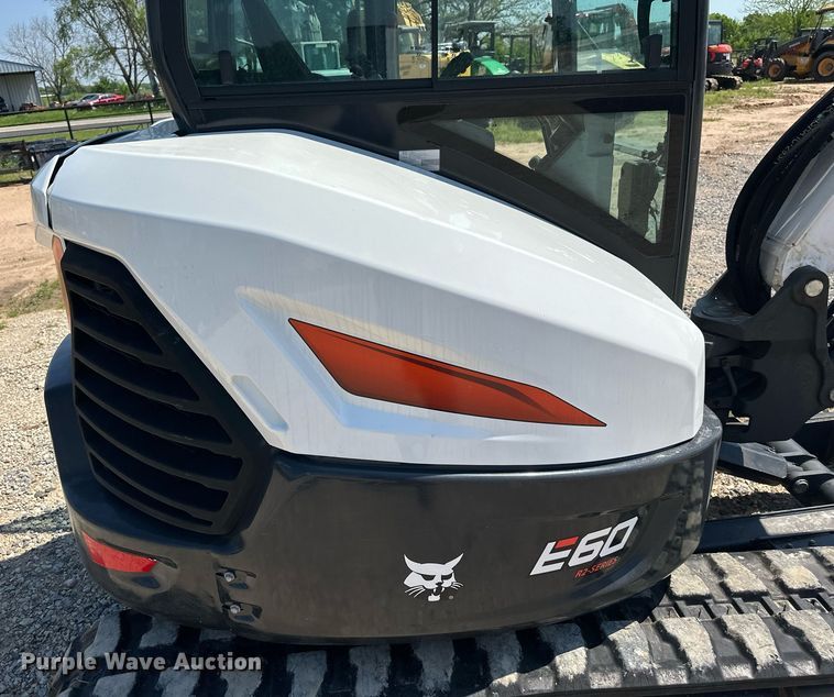 image for item ED2483 2021 Bobcat E60 mini excavator