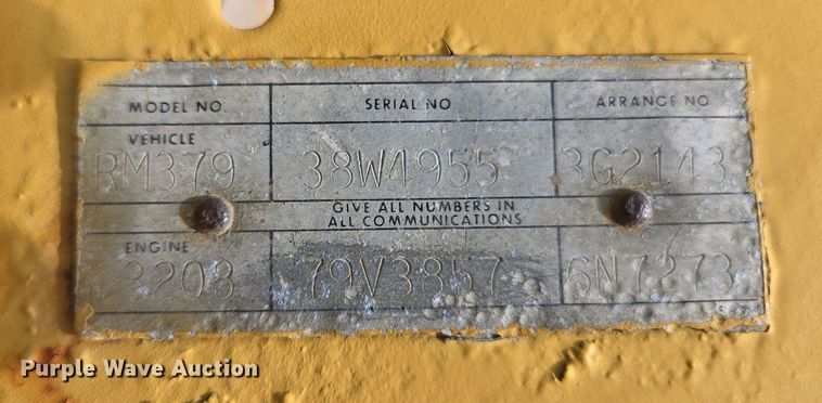 image for item ED2523 1977 Caterpillar 613B elevating scraper