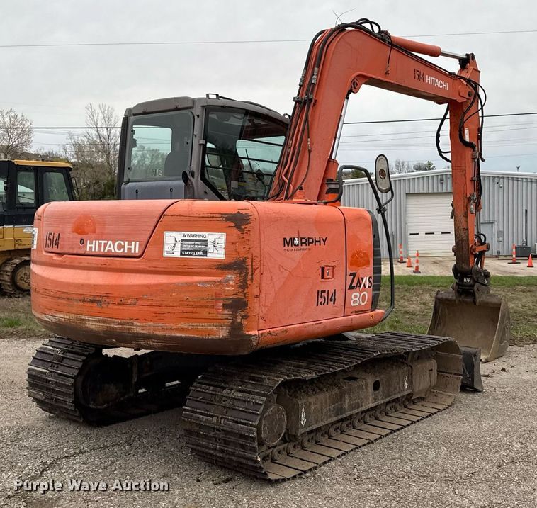 image for item ED4199 2006 Hitachi Zaxis 80 excavator